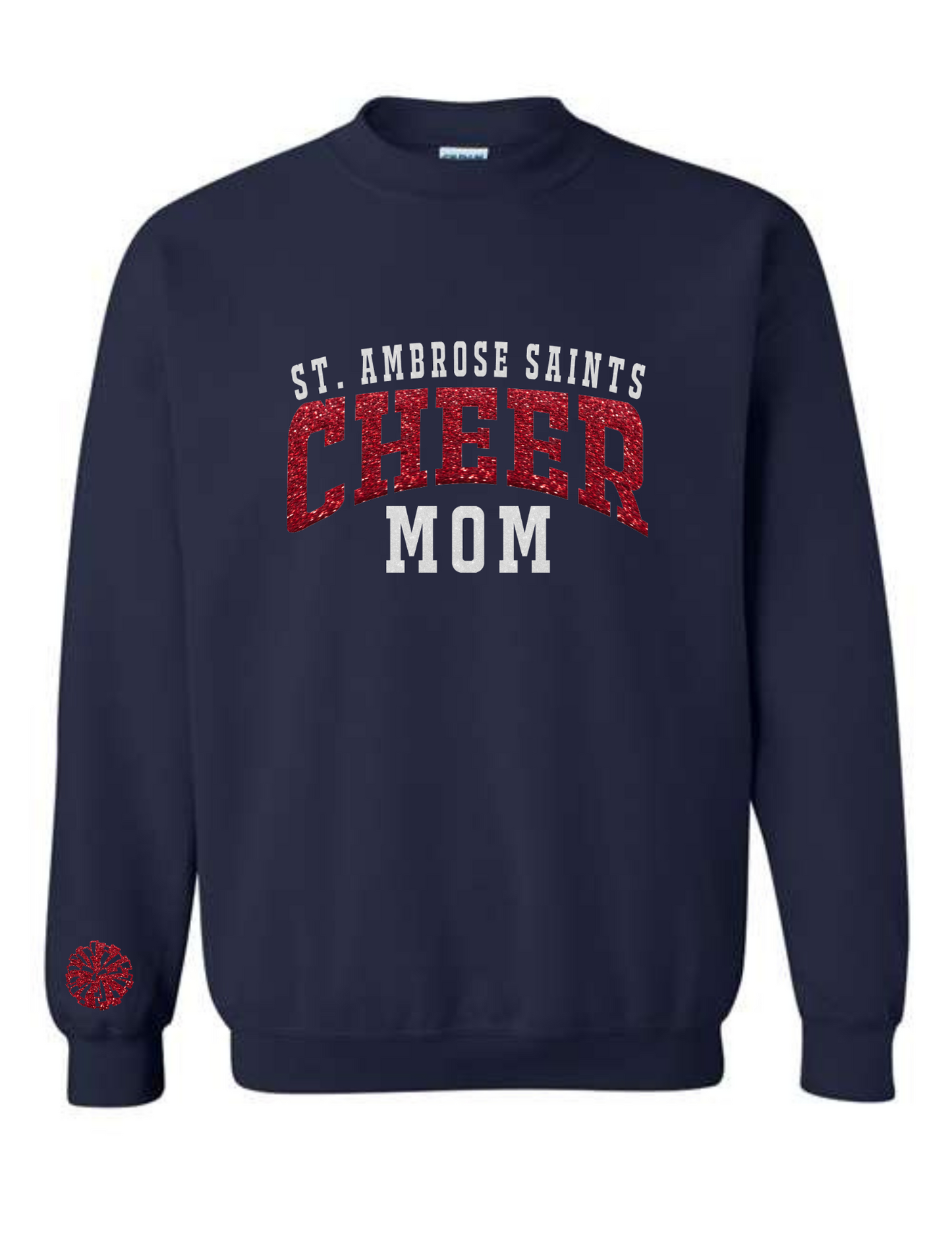 Cheer MOM Block