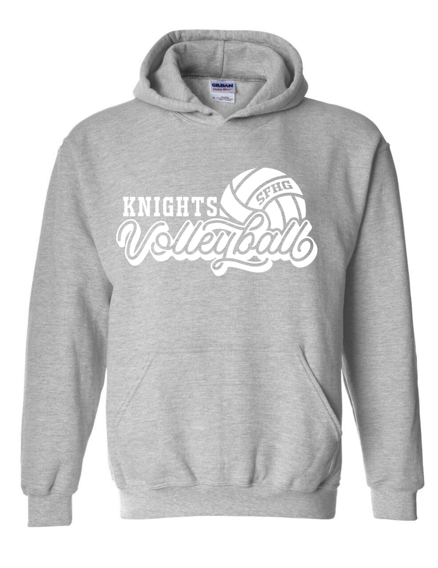 Knights Script Volleyball