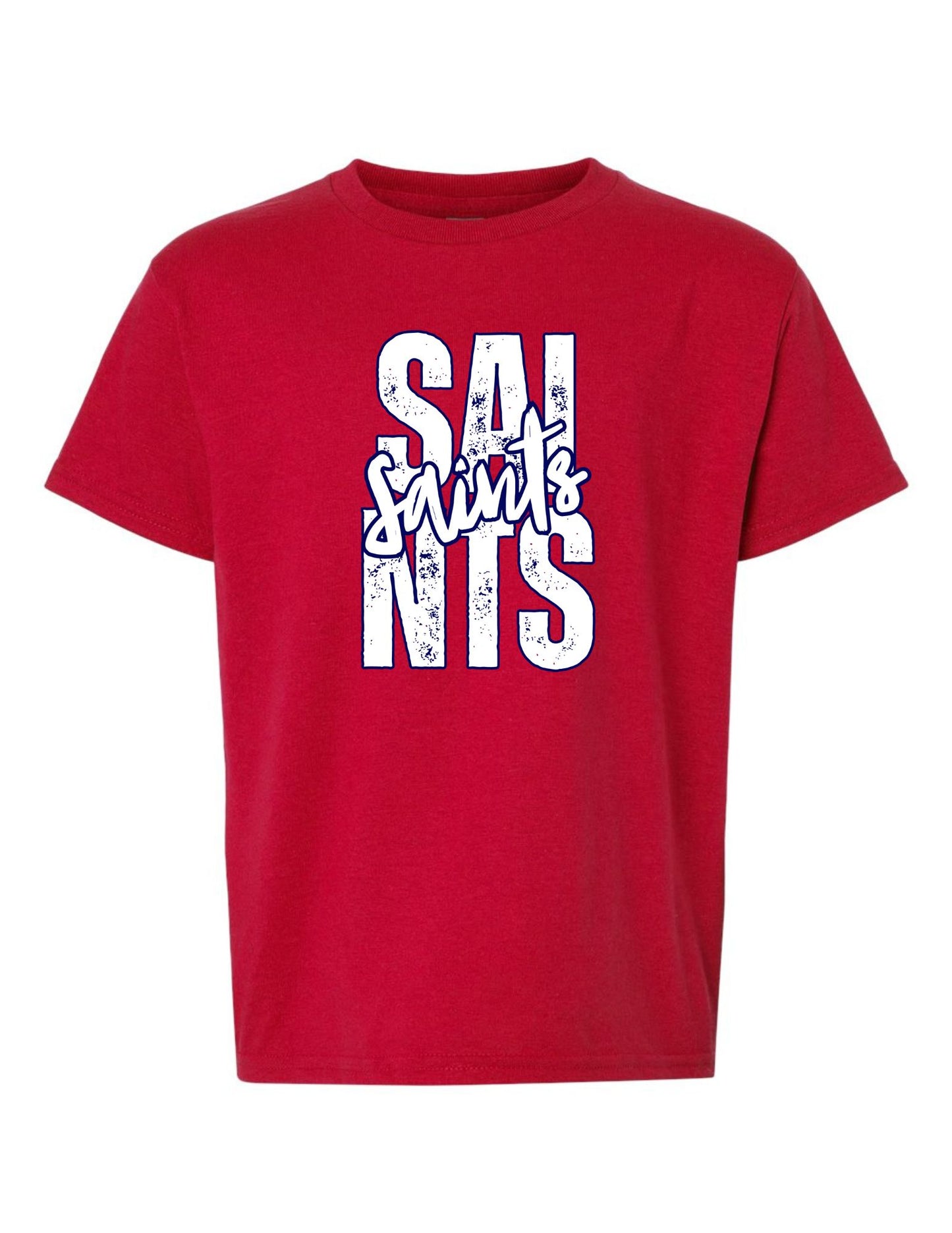 Saints Distressed Slant