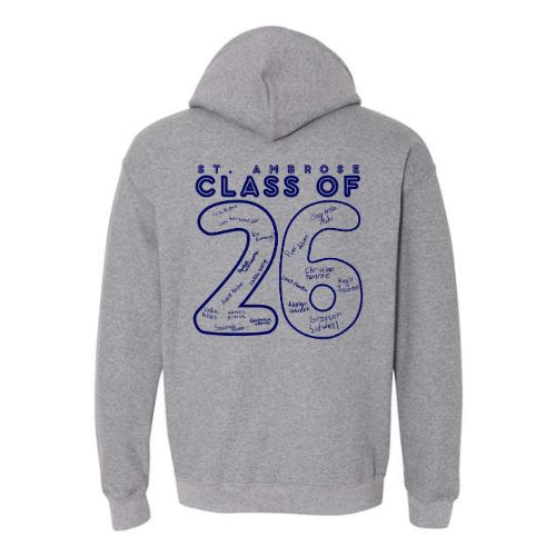 8th Grade Hoodie Class of 2026