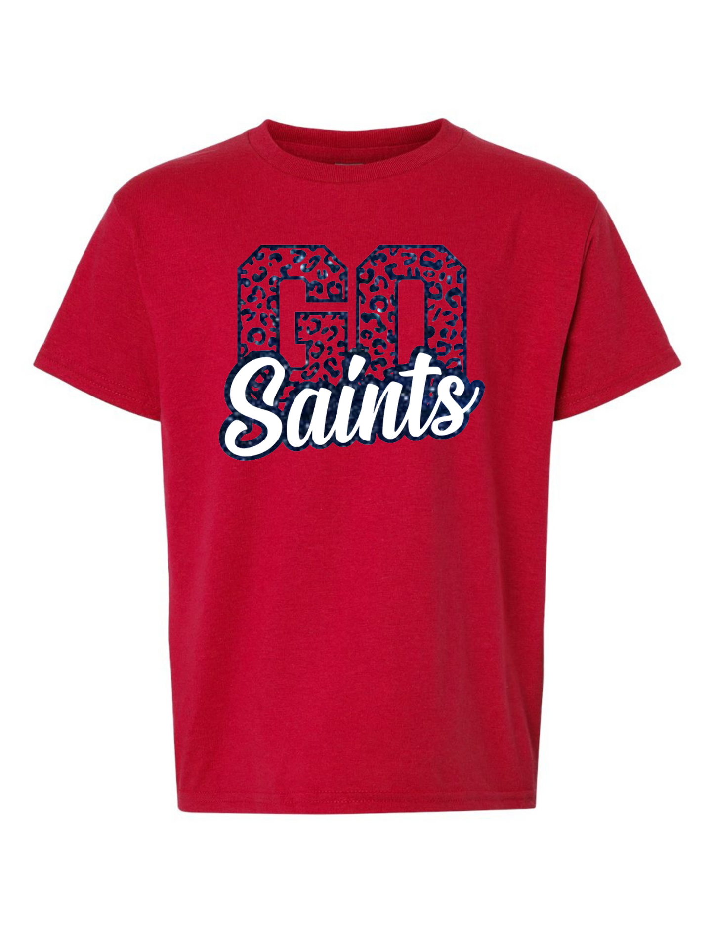 Go Saints Glitter & Puff Design