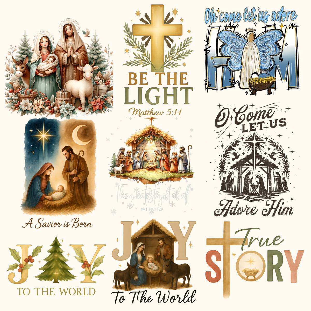 Nativity Christmas Designs