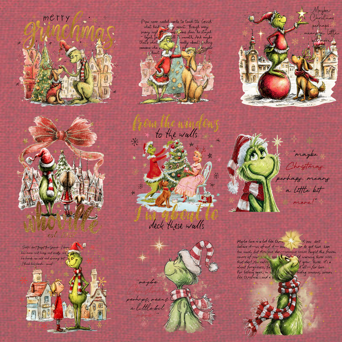 Grinch Christmas Designs