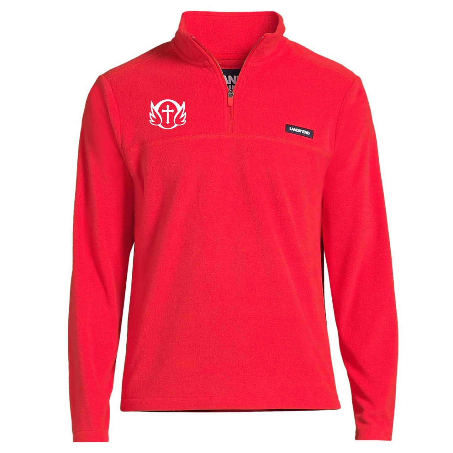 1/4 Zip Fleece Embroidered School or Parish Logo