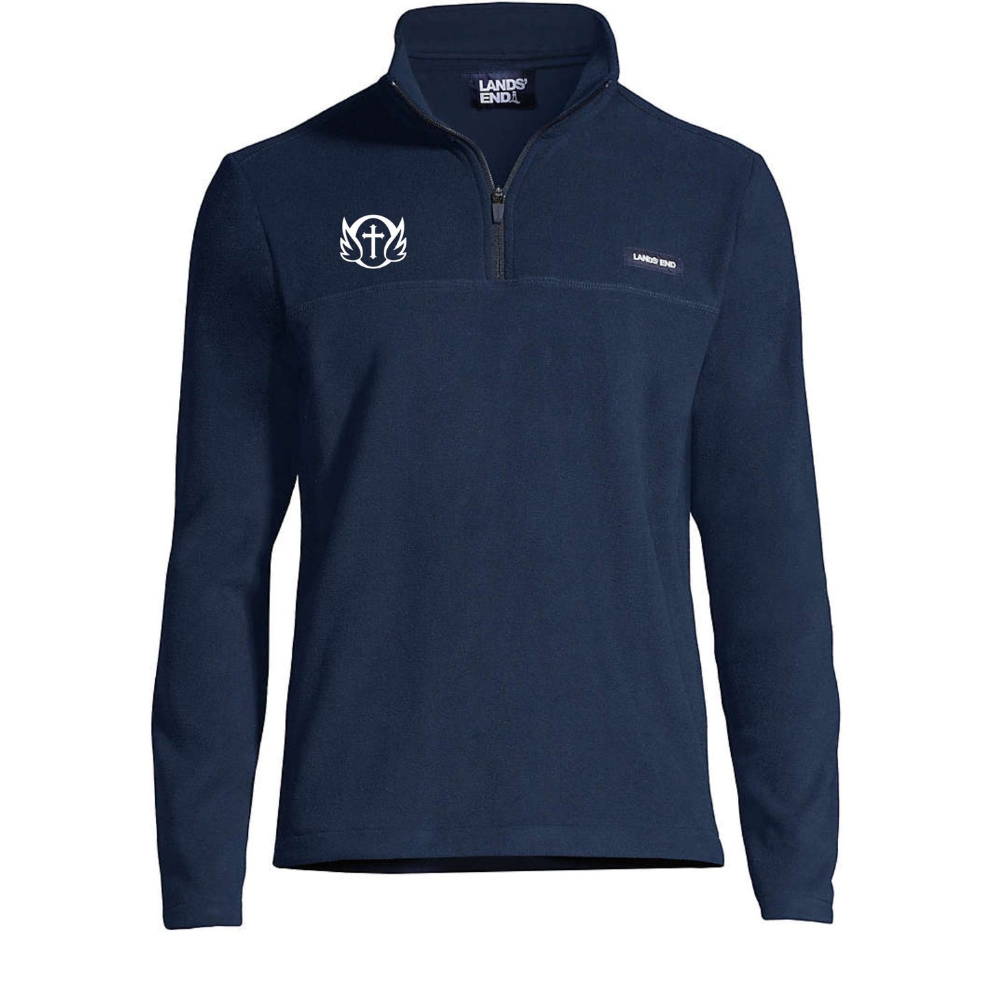 1/4 Zip Fleece Embroidered School or Parish Logo