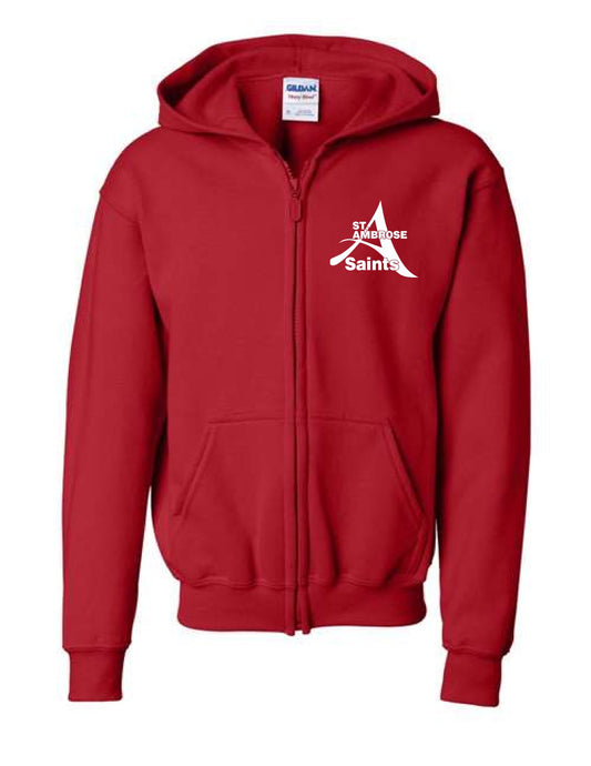 Full-Zip Hooded Sweatshirt