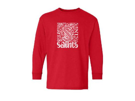 Typography - Long Sleeve Tshirt