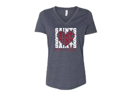 Women's Glitter Heart Tee