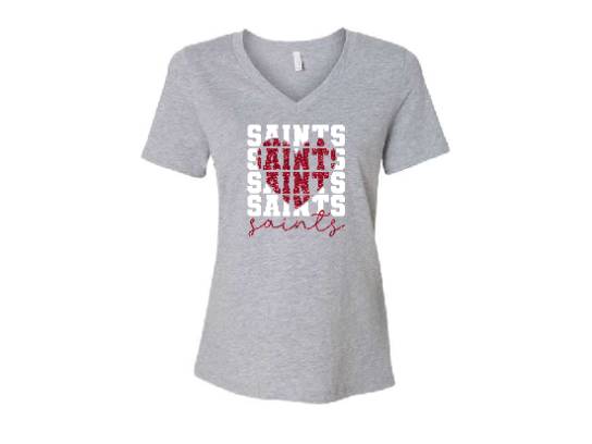 Women's Glitter Heart Tee