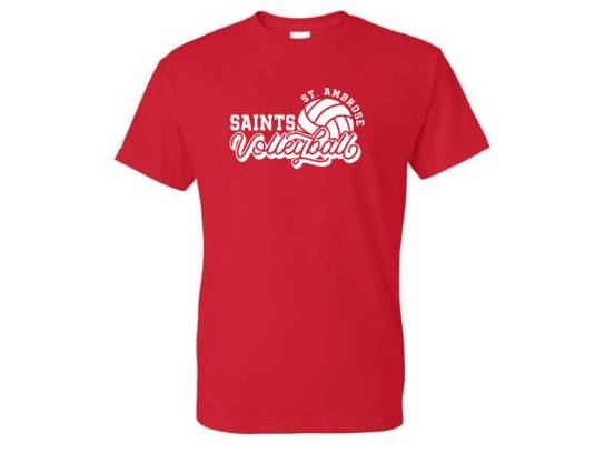 Volleyball Short Sleeve Tshirt