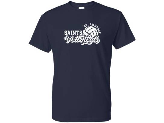 Volleyball Short Sleeve Tshirt