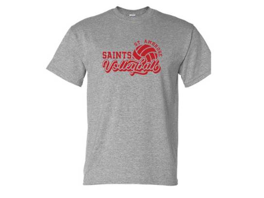 Volleyball Short Sleeve Tshirt