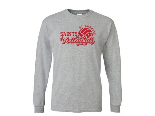 Volleyball Long Sleeve Tshirt