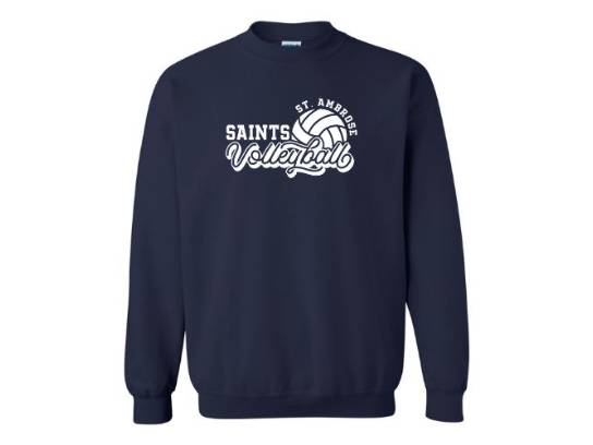 Volleyball Crewneck Sweatshirt