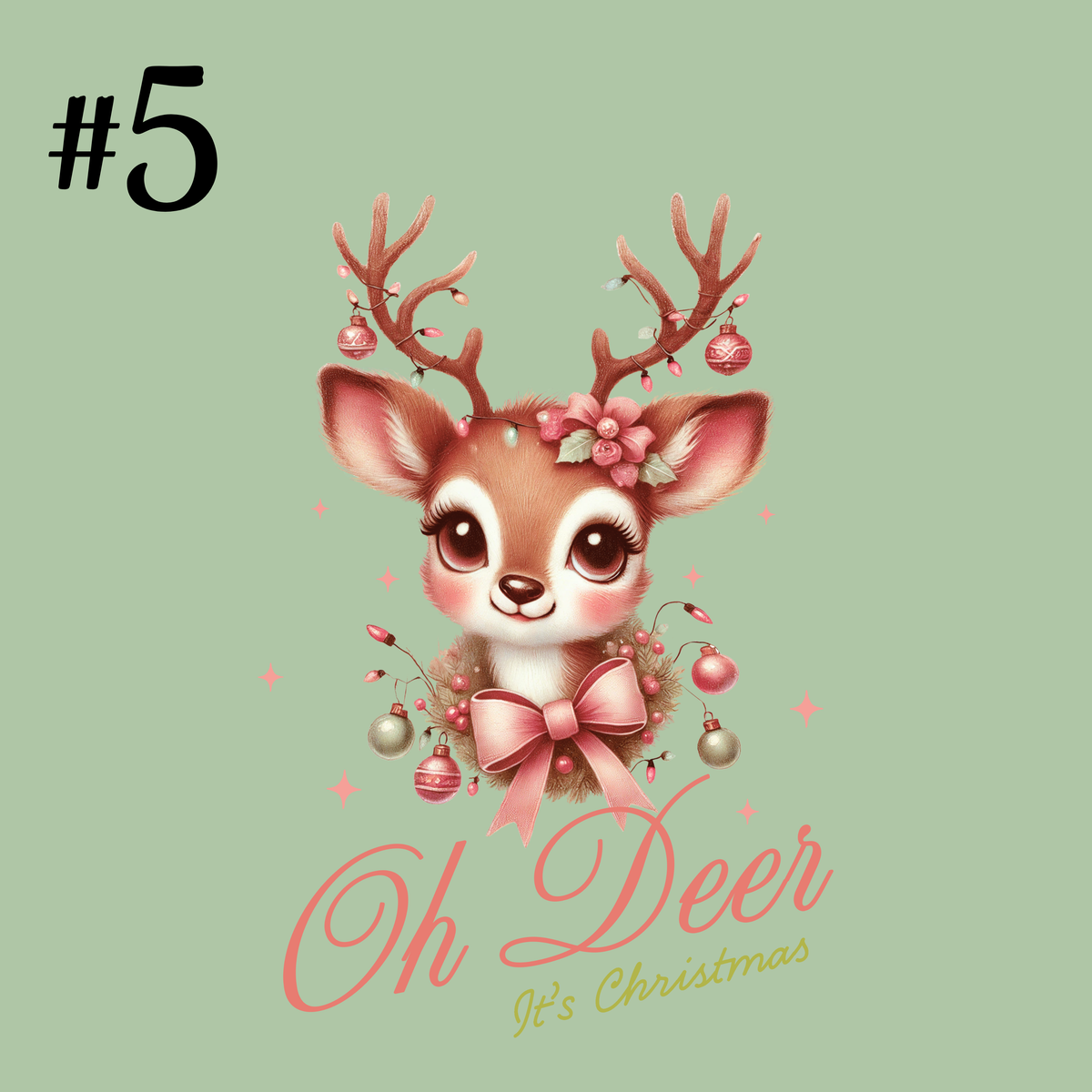 Bows and Holly Christmas Designs