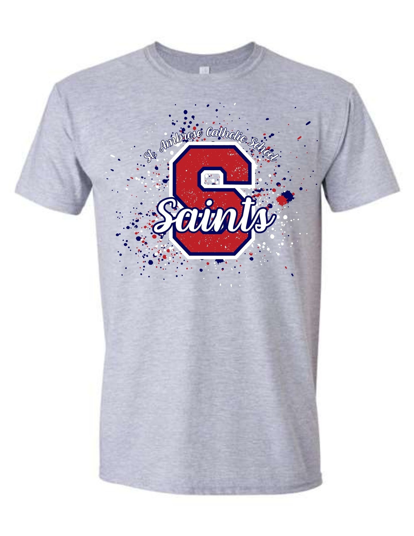Saints Paint Splatter