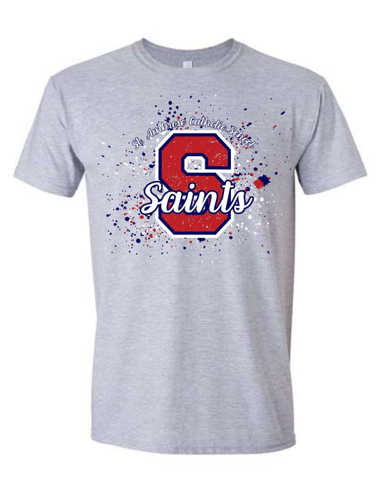 Saints Paint Splatter