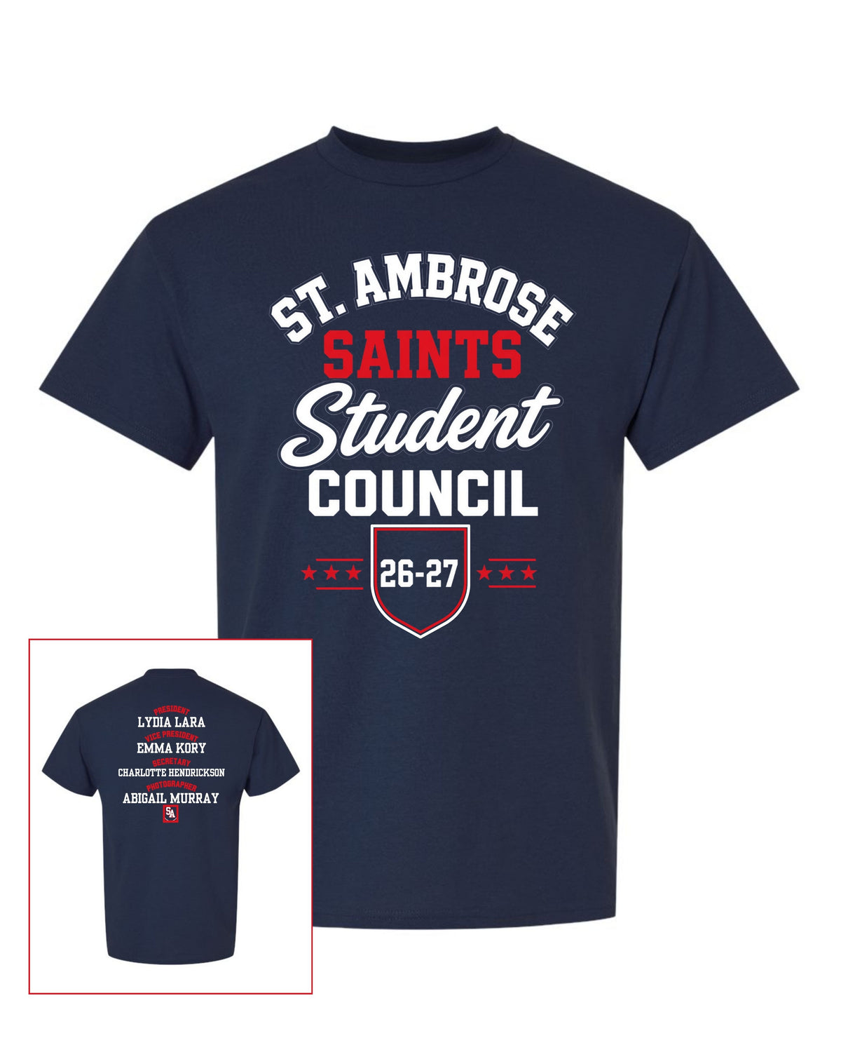 Student Council Tee 2026-27