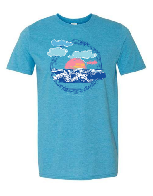 Coastal Sun & Waves