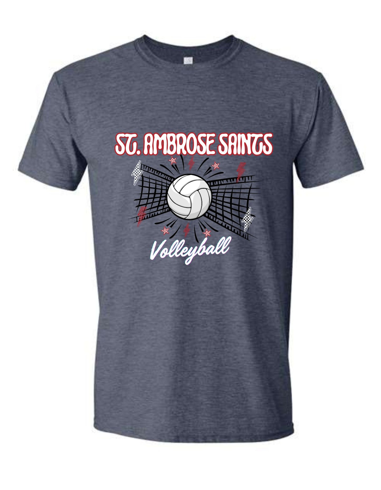 Volleyball in Net