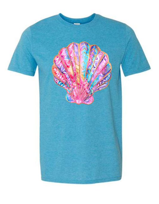 Watercolor Seashell
