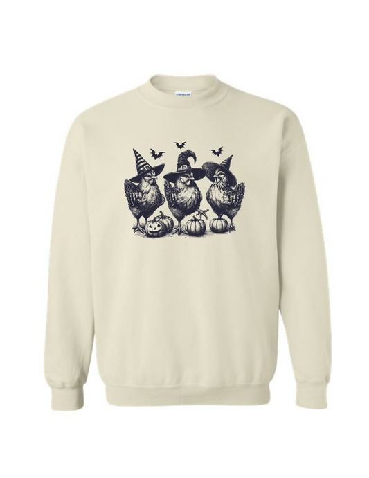 Spooky Chickens Crewneck